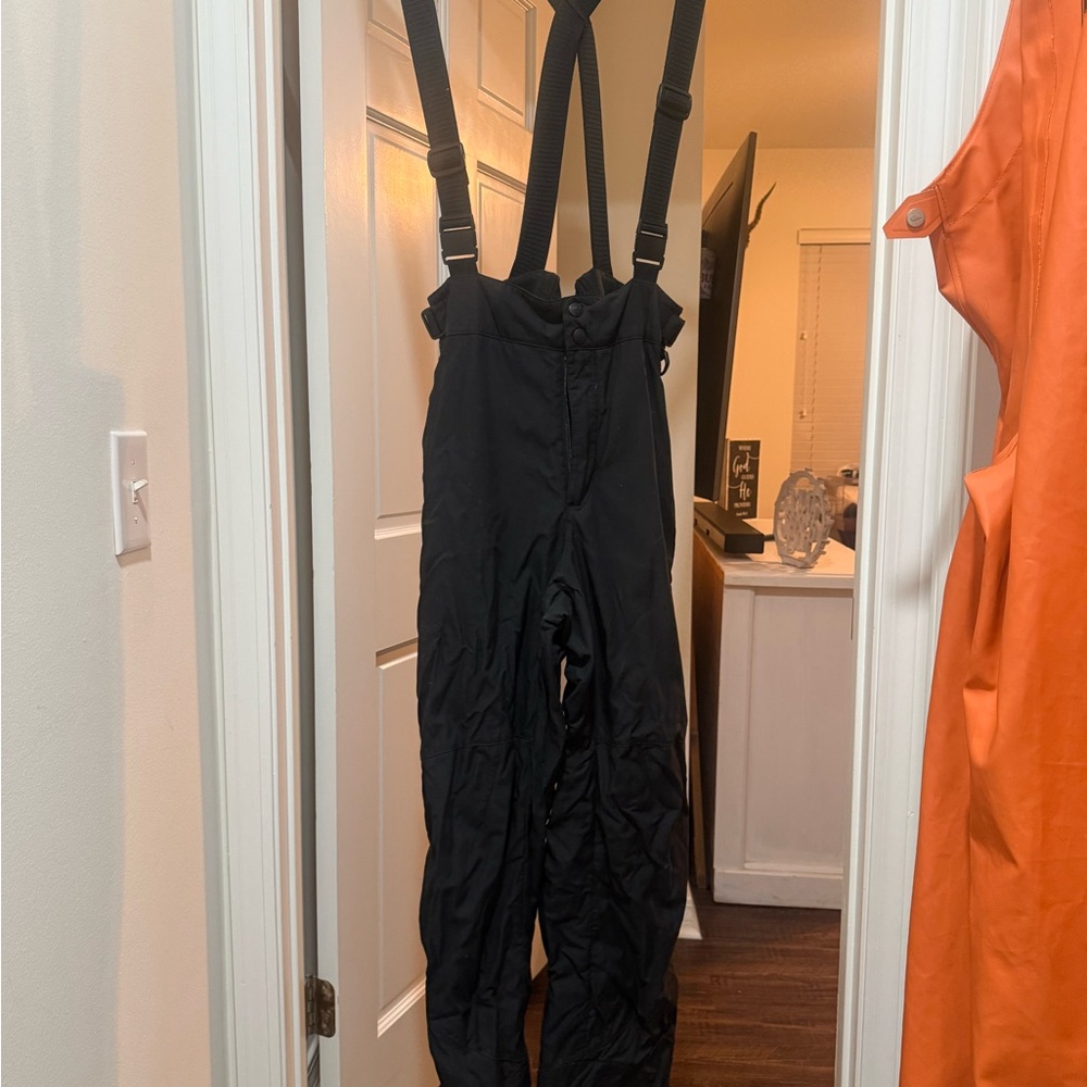 Columbia Black Men's Pants with Suspenders